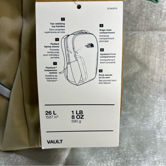 The North Face Vault Women's Backpack 26L - Picture 3 of 10